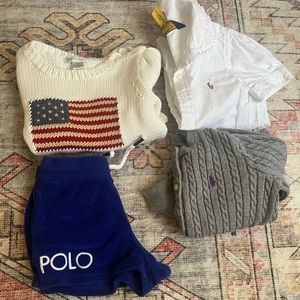 Toddler Ralph Lauren bundle.